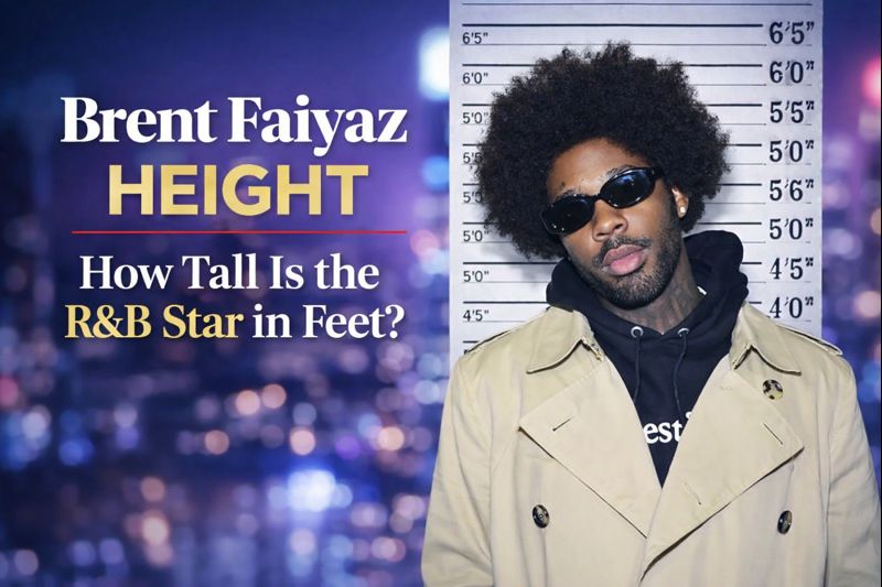 Brent Faiyaz Height: How Tall Is the R&B Star in Feet?