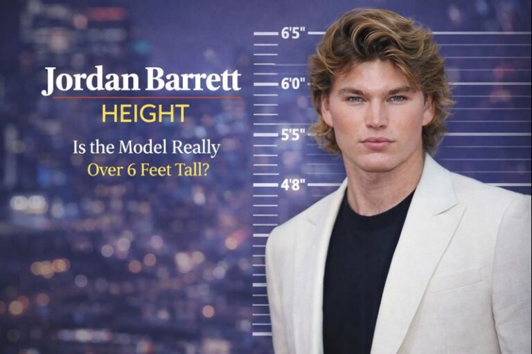 Jordan Barrett Height: Is the Model Really Over 6 Feet Tall?