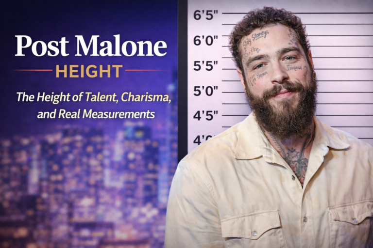 Post Malone Height: The Height of Talent, Charisma, and Real Measurements