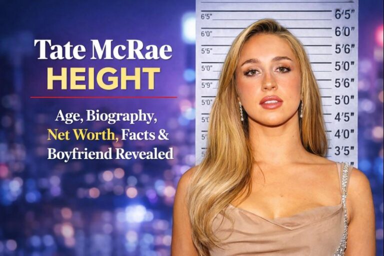 Tate McRae Height: Age, Biography, Net Worth, Facts & Boyfriend Revealed