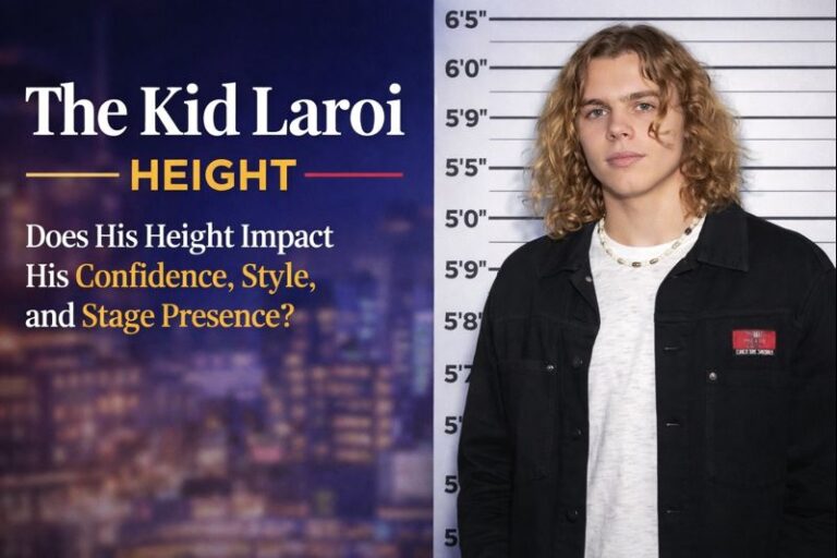 The Kid Laroi Height: Does His Height Impact His Confidence on Stage?