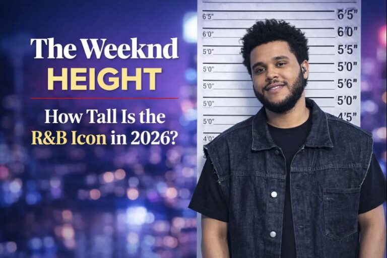 The Weeknd Height: How Tall Is the R&B Icon in 2026?