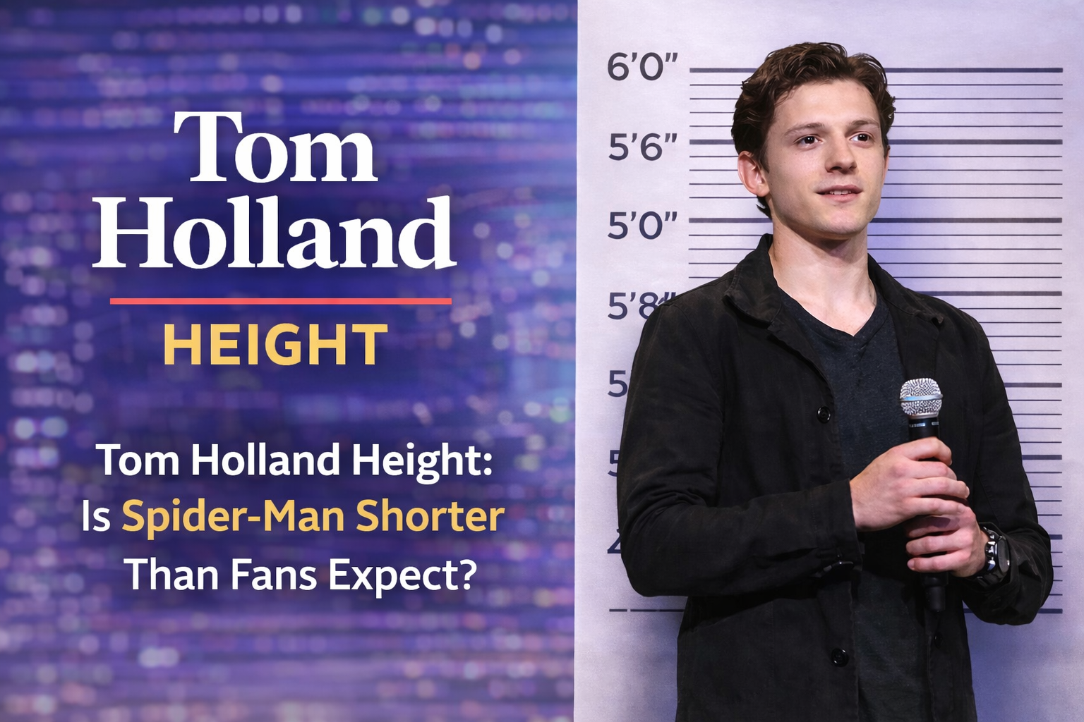 Tom Holland Height: Is Spider-Man Shorter Than Fans Expect?