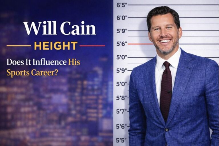 Will Cain Height: Does It Influence His Sports Career?