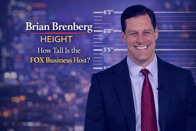 Brian Brenberg Height: How Tall Is the FOX Business Host?