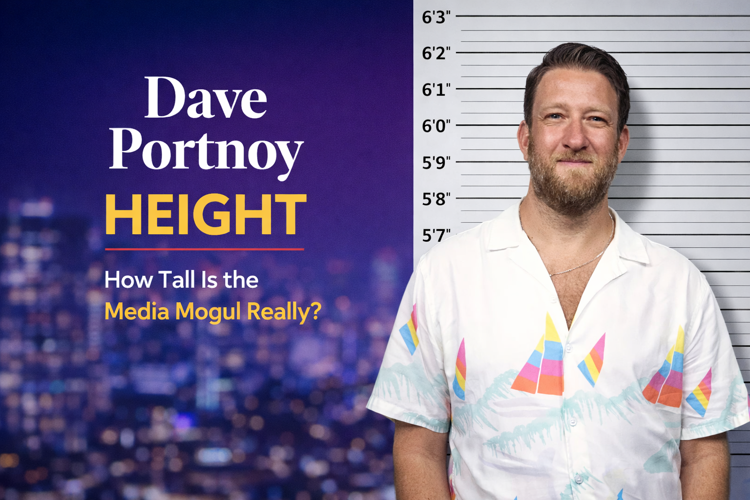 Dave Portnoy Height Explained: How Tall Is the Media Mogul Really?