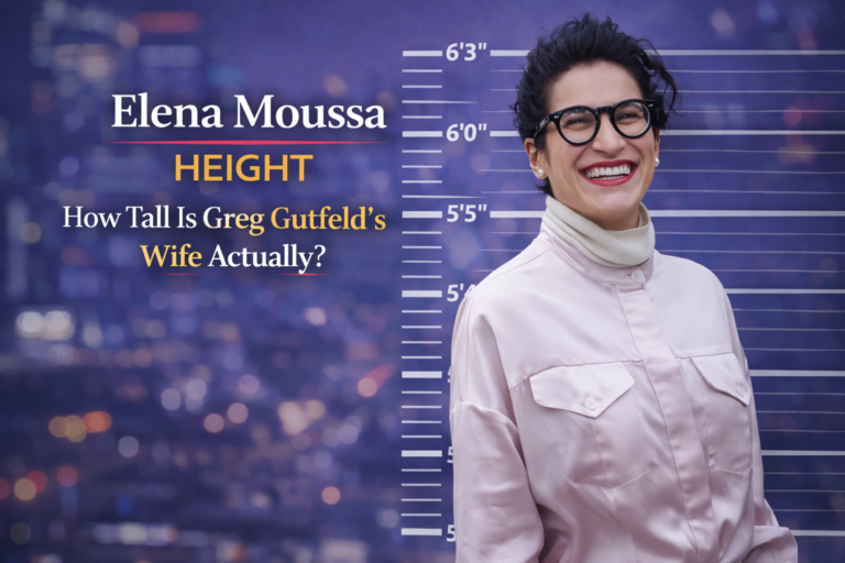 Elena Moussa Height Mystery: How Tall Is Greg Gutfeld's Wife Actually?