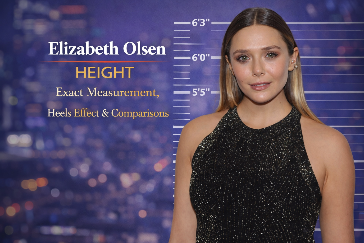 Elizabeth Olsen Height: Exact Measurement, Heels Effect & Comparisons