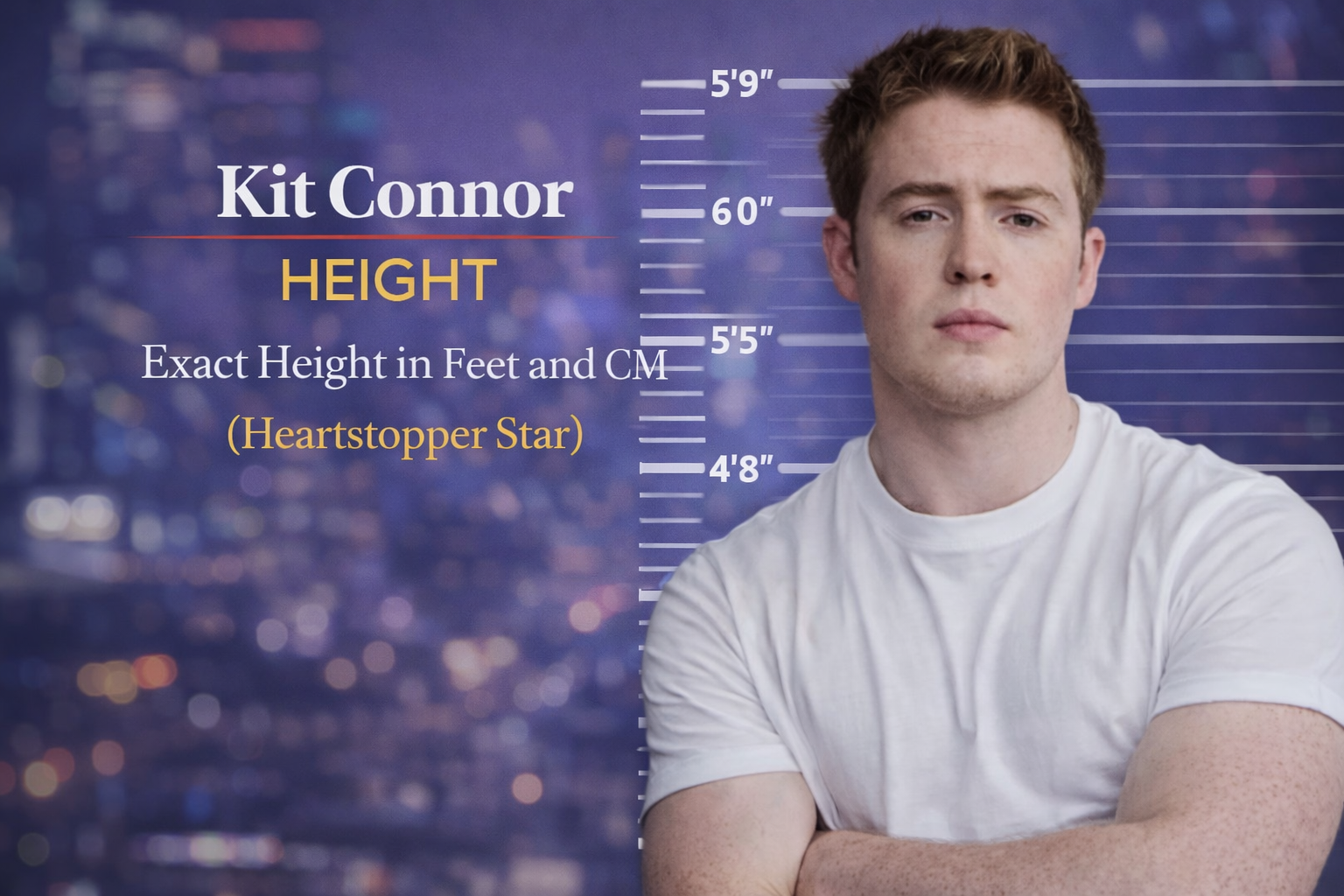 Kit Connor Height: Exact Height in Feet and CM (Heartstopper Star)