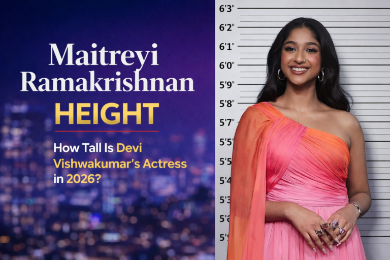 Maitreyi Ramakrishnan Height: How Tall Is Devi Vishwakumar's Actress in 2026?