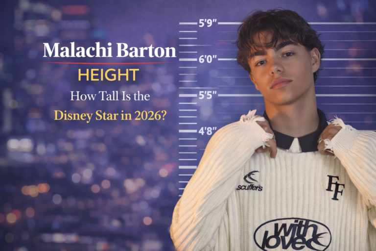 Malachi Barton Height: How Tall Is the Disney Star in 2026?