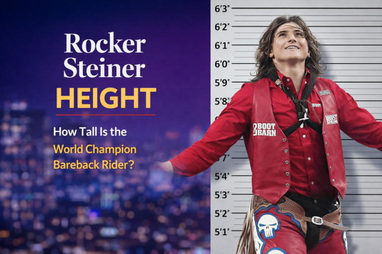 Rocker Steiner Height: How Tall Is the World Champion Bareback Rider?