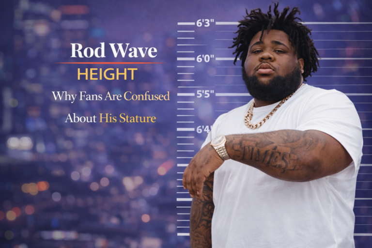 Rod Wave Height: Why Fans Are Confused About His Stature