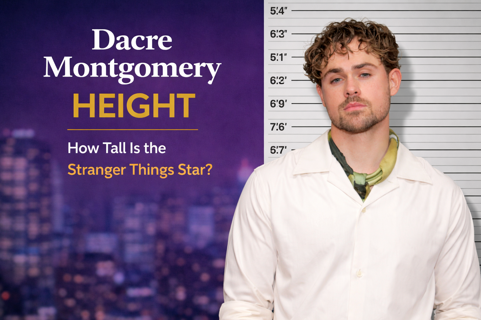 Dacre Montgomery Height: How Tall Is the Stranger Things Star?