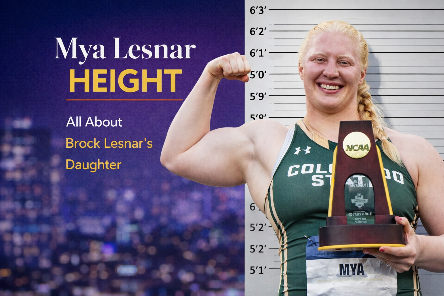 Mya Lesnar Height, Weight & Bio: All About Brock Lesnar's Daughter