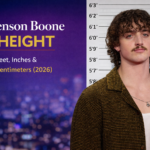 Benson Boone Height: Feet, Inches & Centimeters (2026)