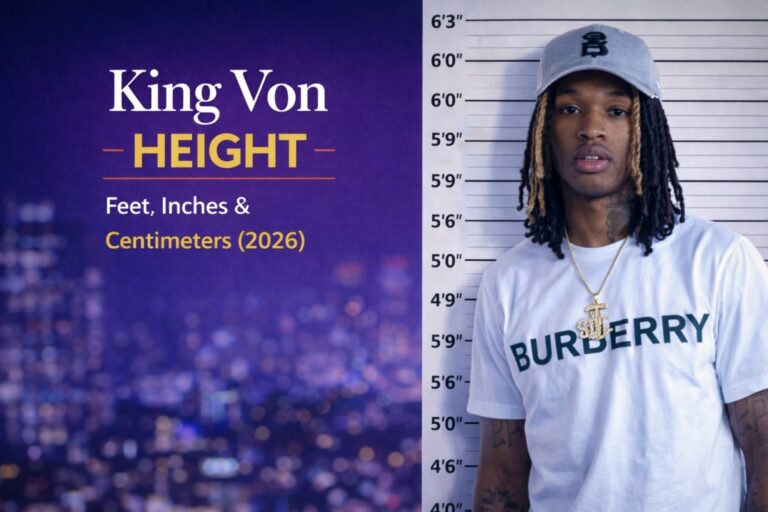 King Von Height Revealed: How Tall Was King Von?