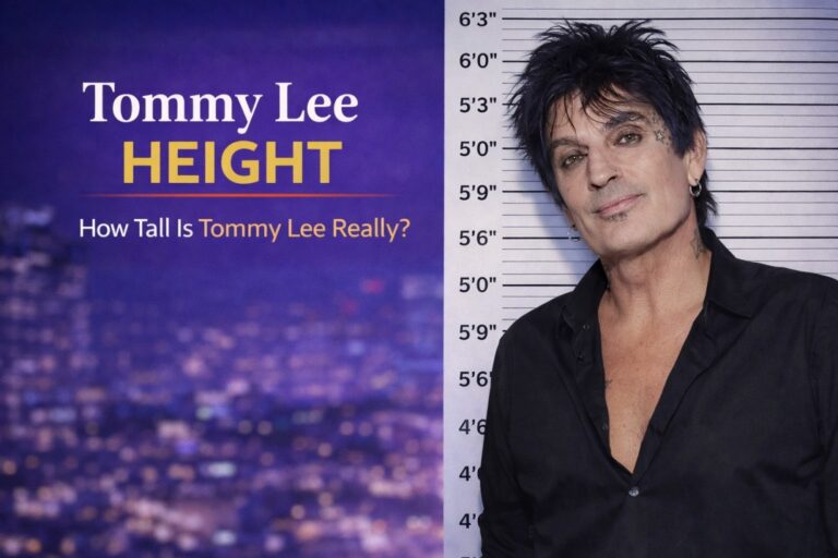 Tommy Lee Height: How Tall Is Tommy Lee Really?