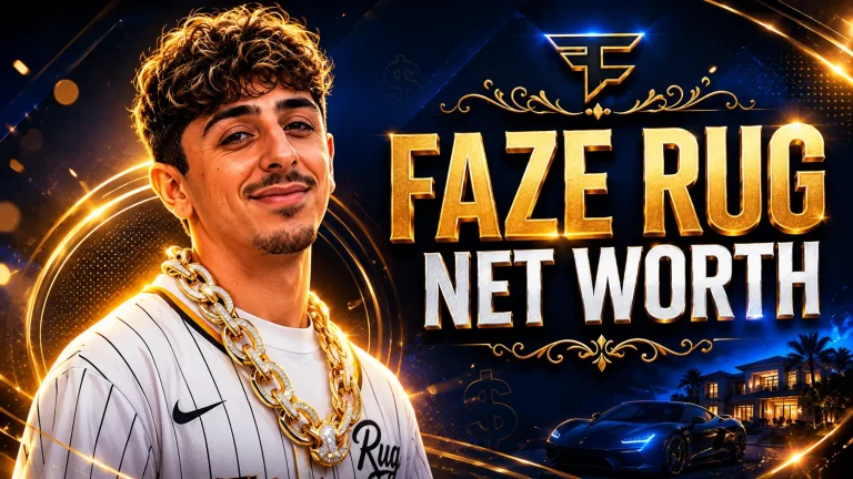 Faze Rug Net Worth, Income, Career, and Wealth Breakdown