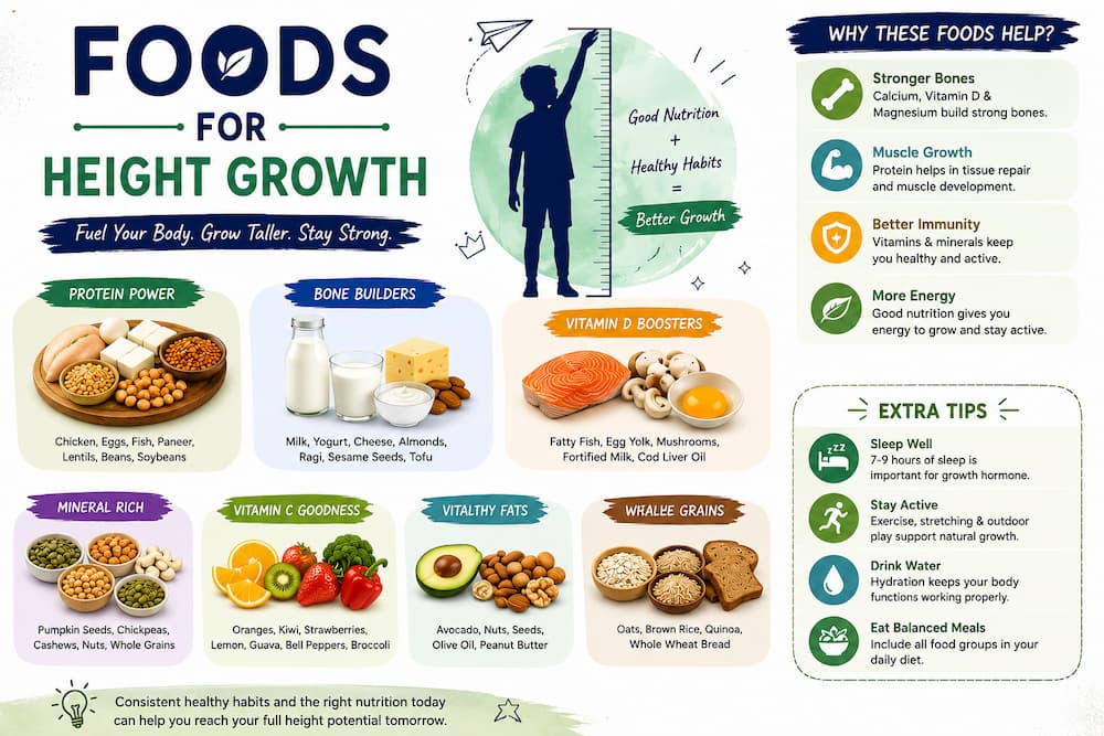 A Simple Foods for Height Growth