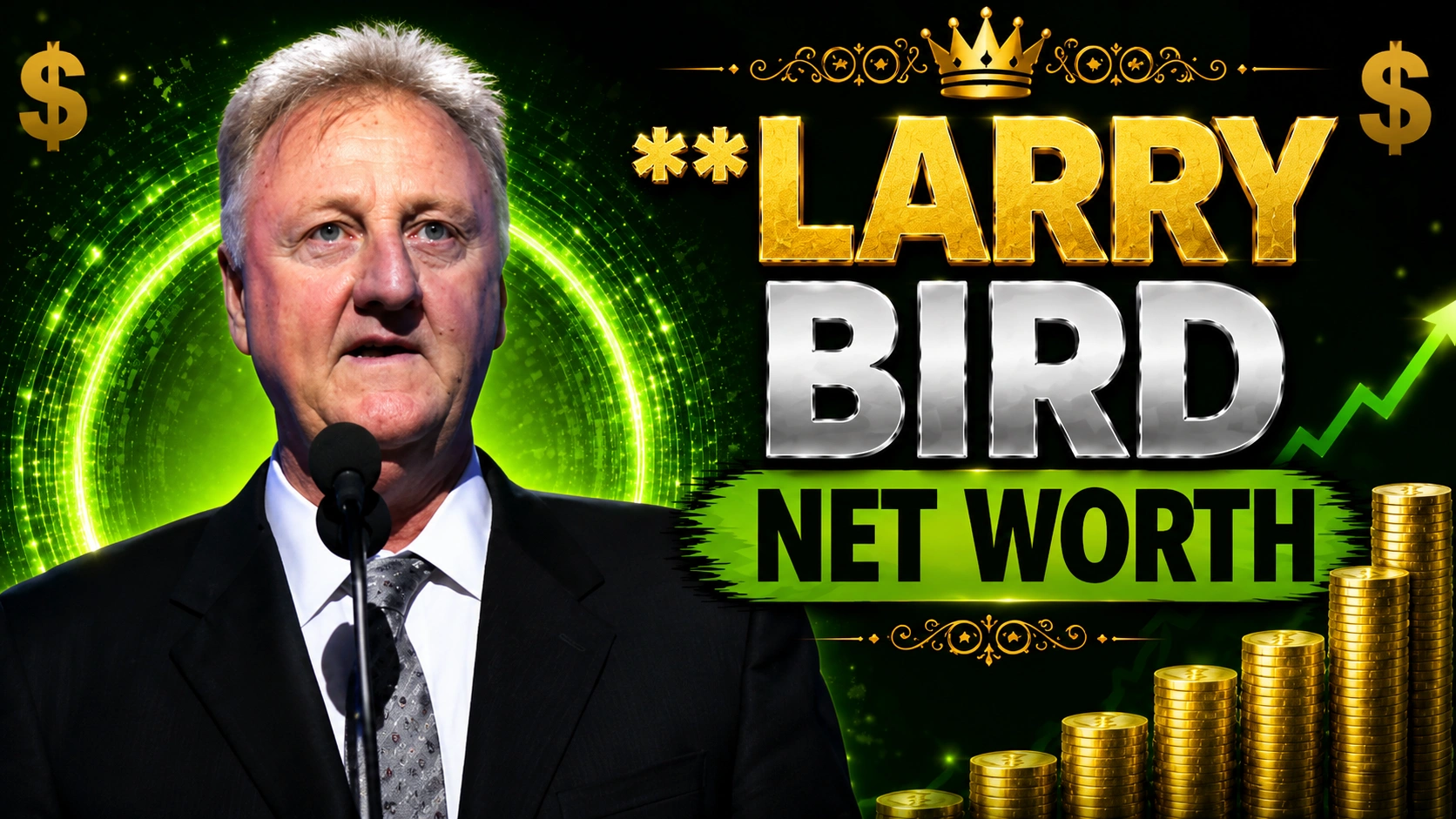 Larry Bird Net Worth Career Earnings, Business Deals, and Life After the NBA