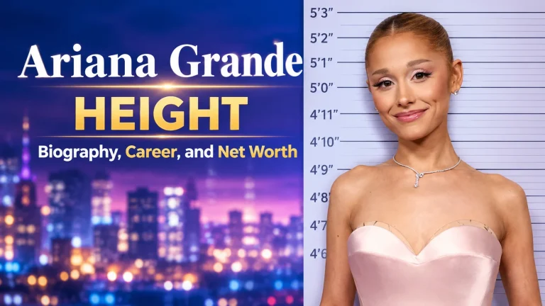 Ariana Grande Height, Biography, Career, and Net Worth The Full Story 
