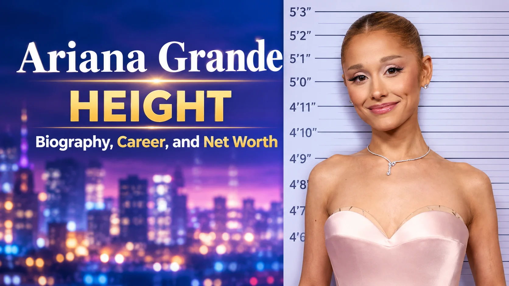 Ariana Grande Height, Biography, Career, and Net Worth The Full Story 