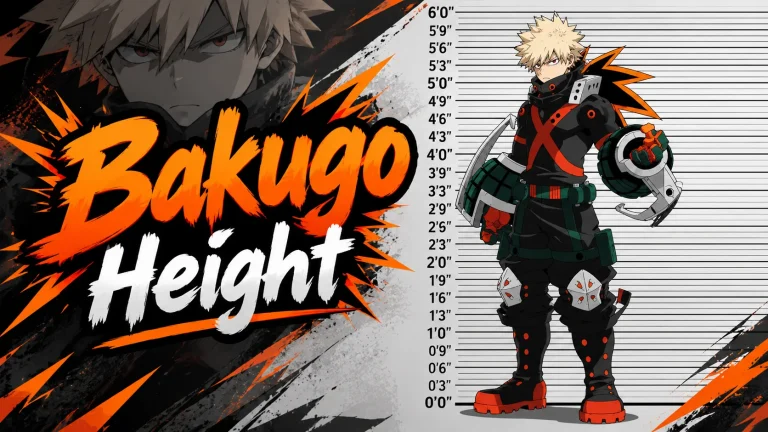 How Tall Is Bakugo? Height, Growth and Class 1-A Compared