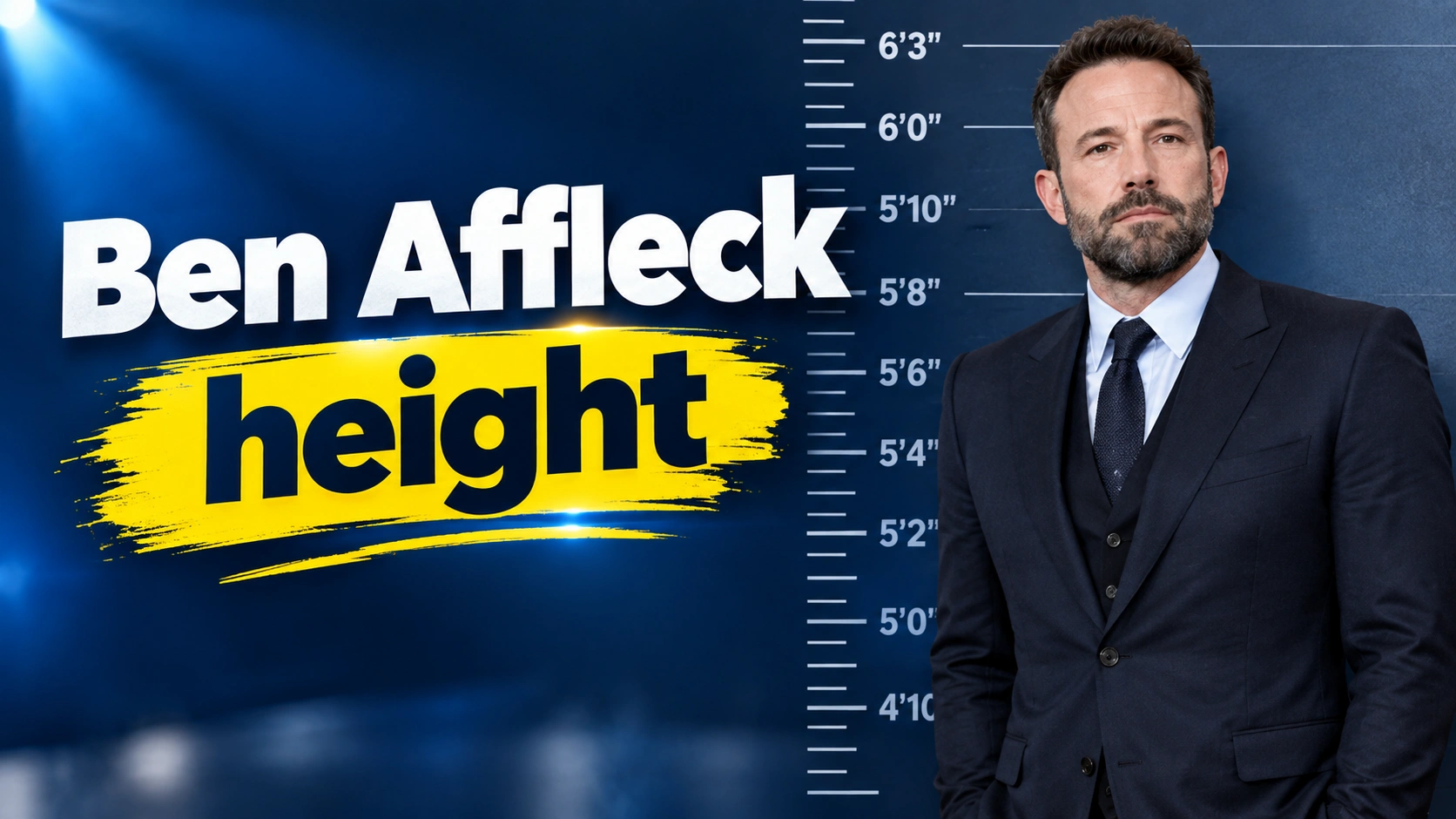 Ben Affleck Height Revealed: Facts, Career Highlights, and More