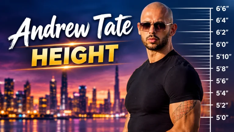 How Tall Is Andrew Tate? Weight, Age, and Net Worth Revealed