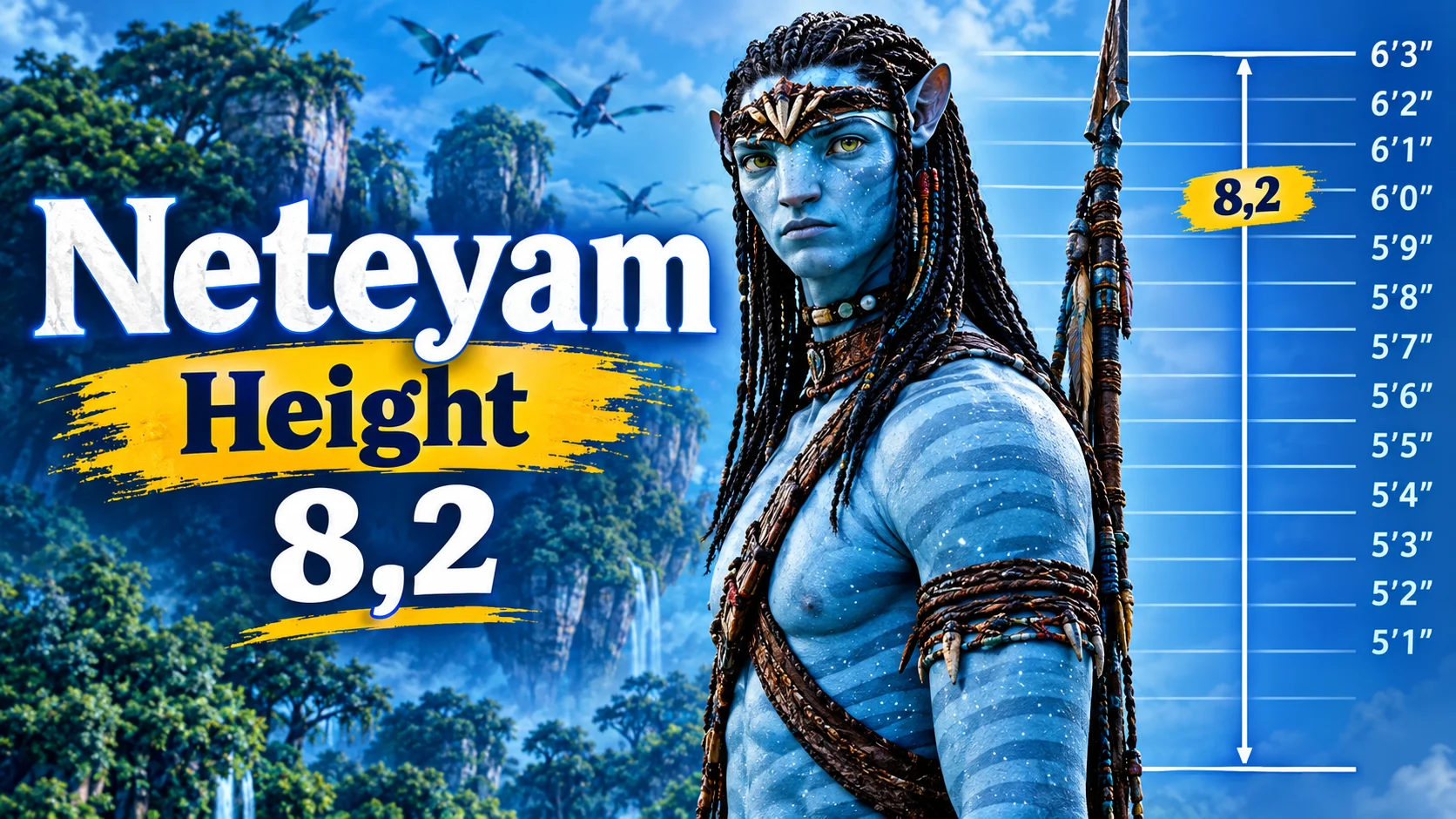 How Tall Is Neteyam Height, Family Comparisons, and Fun Facts Explained