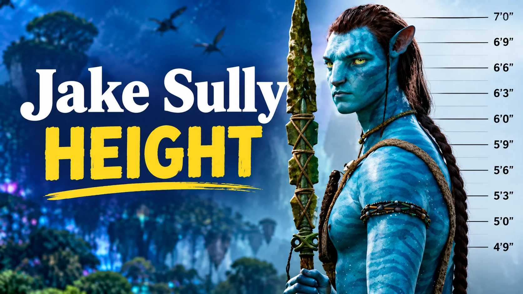 How Tall Is Jake Sully The Real Height Facts From Avatar