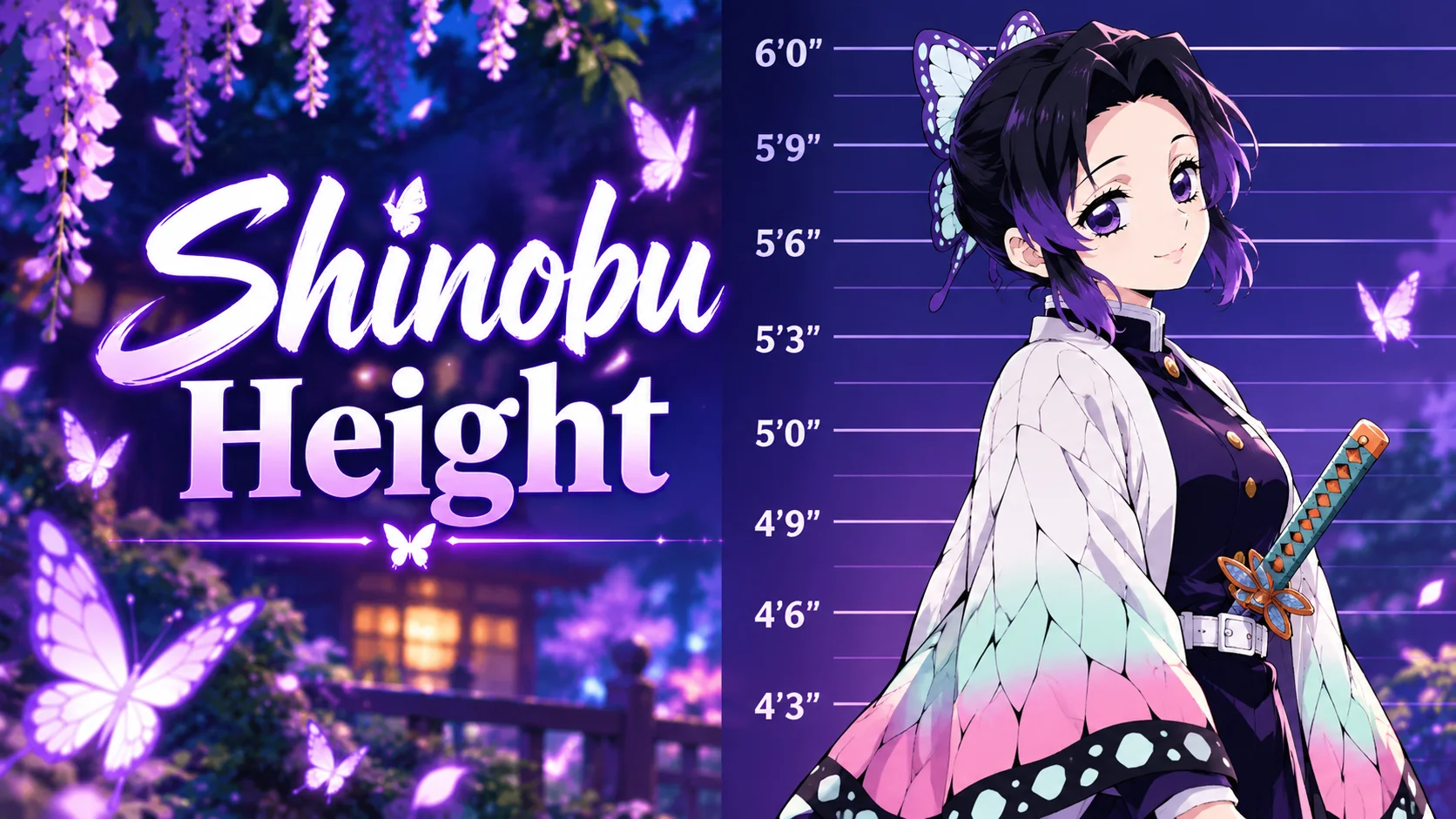 Shinobu Height, Weight, and Stats Everything Demon Slayer Fans Want to Know