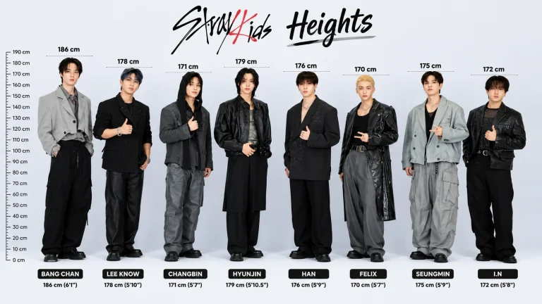 Stray Kids Heights: The Real Numbers Behind Every Member