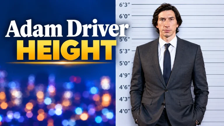 Adam Driver Height and Weight: Full Body Stats
