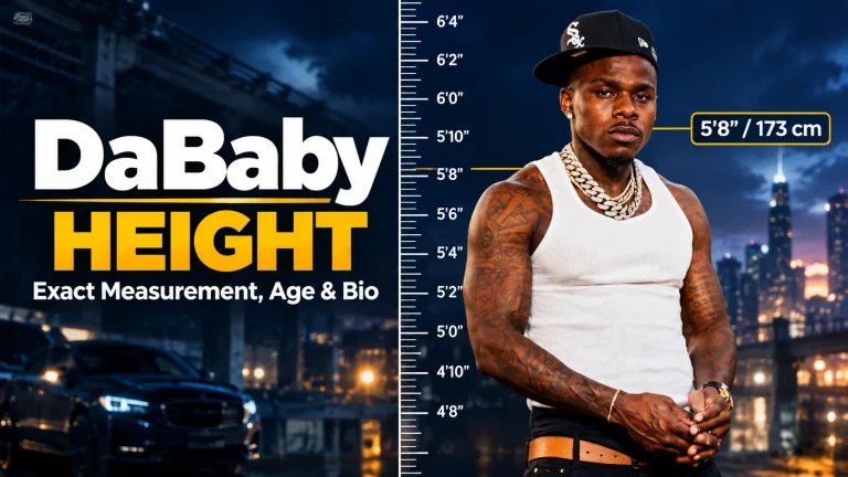 How Tall Is DaBaby? What Fans Need to Know in 2026 Today
