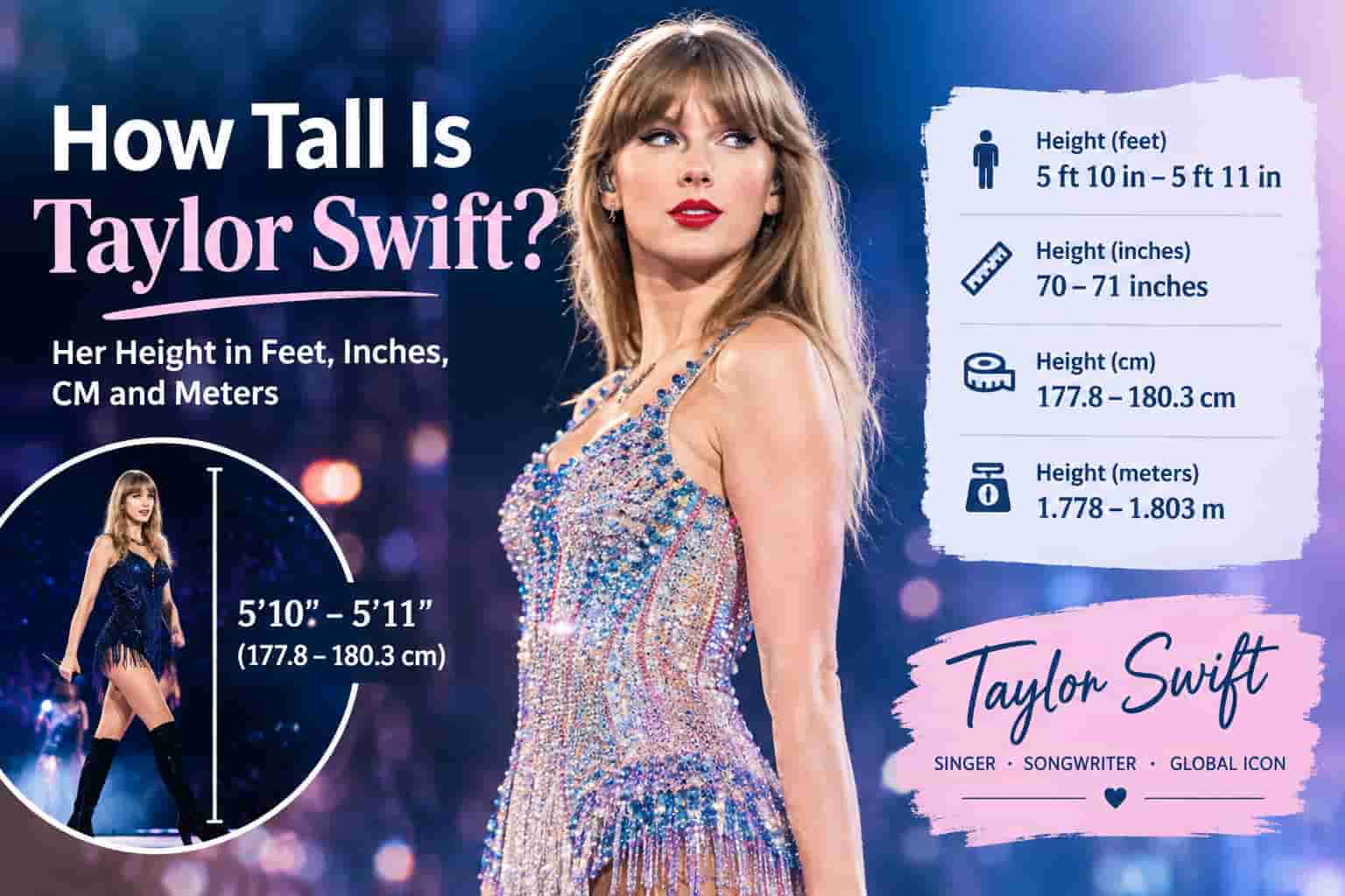 How Tall Is Taylor Swift?