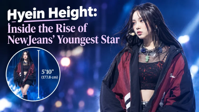 Hyein Height: Inside the Rise of NewJeans’ Youngest Star