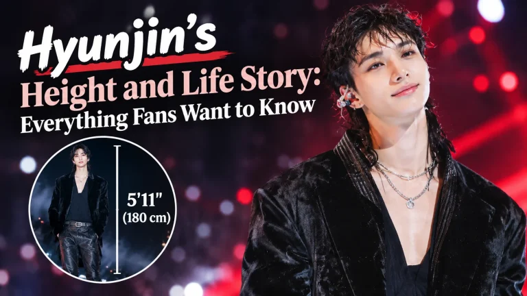 Hyunjin Height and Life Story: Everything Fans Want to Know
