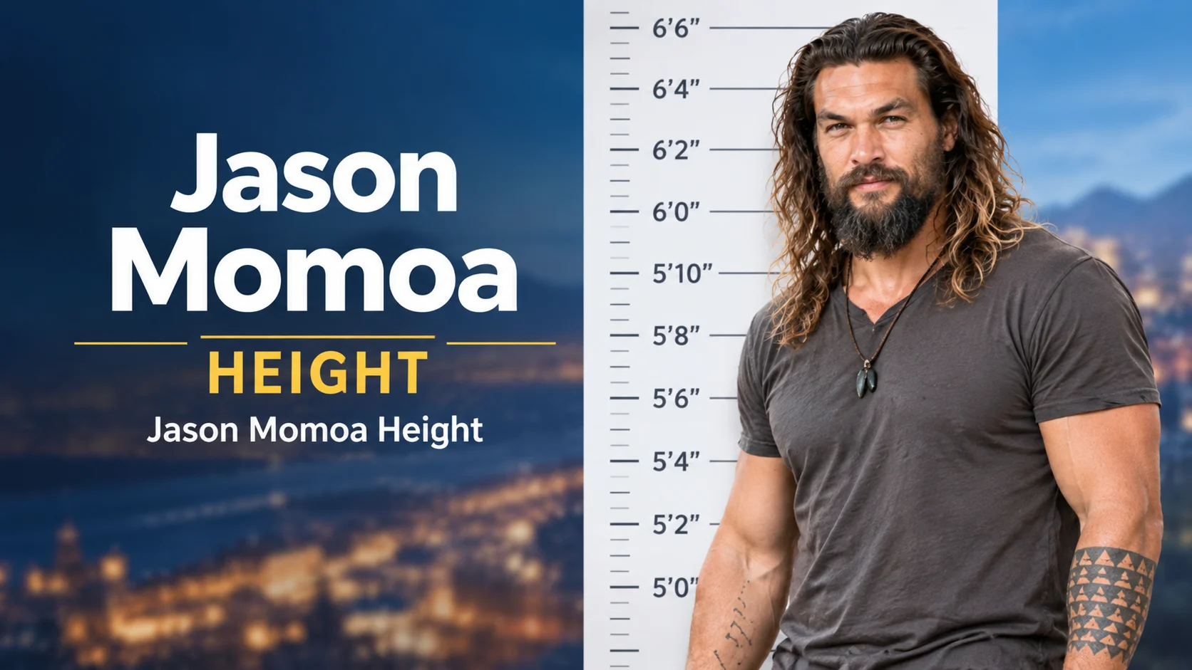 How Tall Is Jason Momoa? Everything You Need to Know About the Aquaman Star