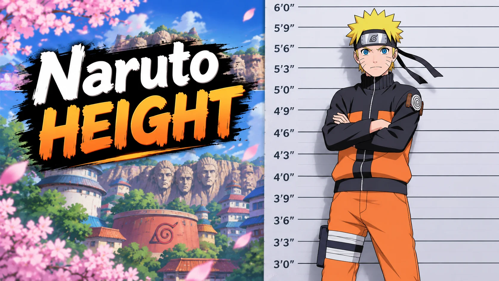 Naruto Height and Growth: Every Official Measurement Explained