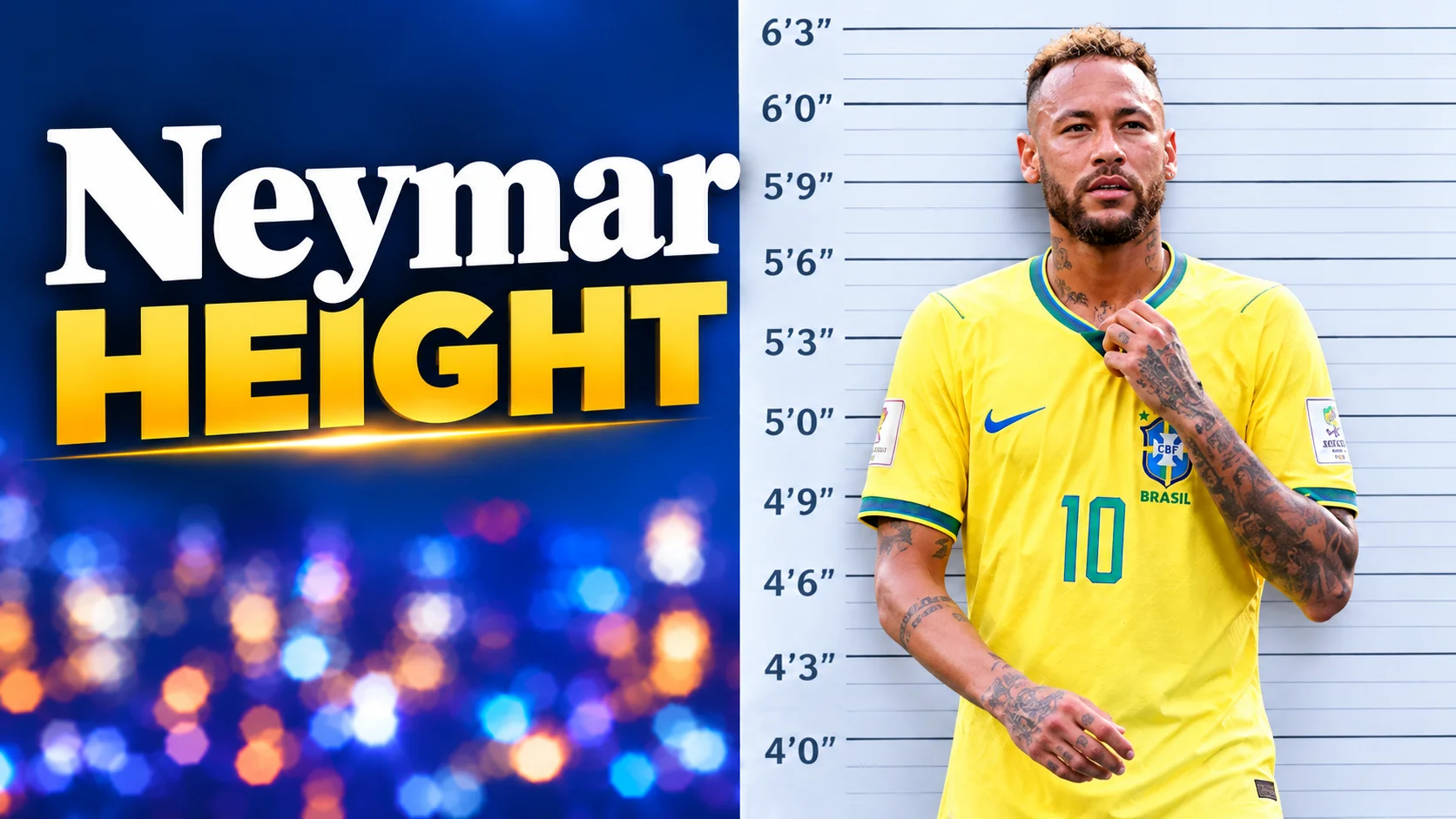 How Tall Is Neymar? Quick Facts on the Brazilian Icon