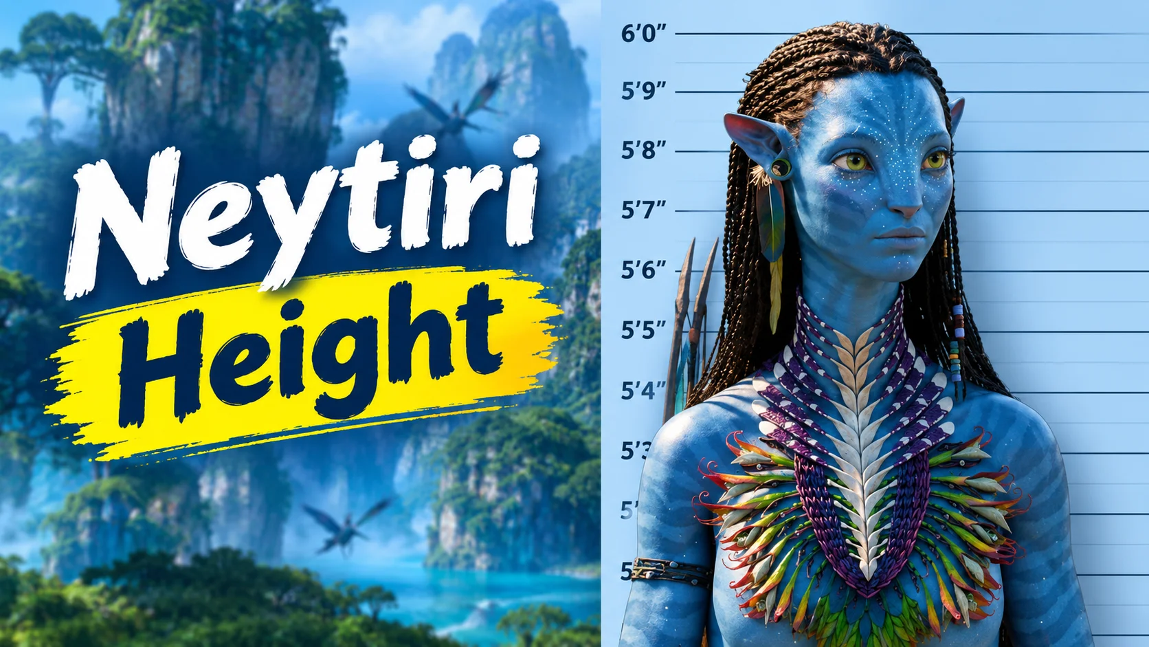 How Tall Is Neytiri The Complete Height Guide to Avatar's Warrior Princess