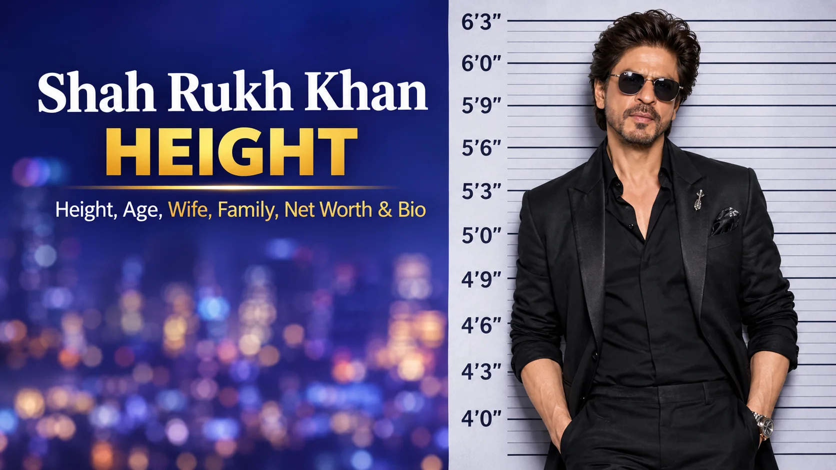 Shah Rukh Khan Height: The Real Story Behind the King of Bollywood