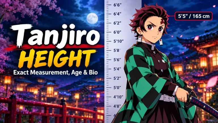 How Tall Is Tanjiro? Surprising Facts Every Demon Slayer Fan Should Know