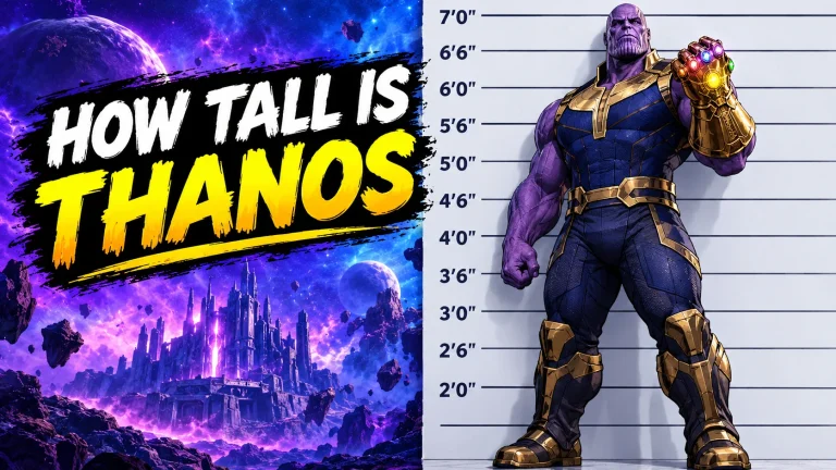 How Tall Is Thanos? The Full Height Guide for Marvel Fans