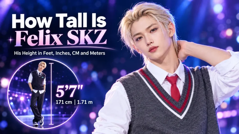 How Tall Is Felix SKZ? Stray Kids Felix Height in Feet and CM